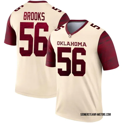 Youth Eugene Brooks Oklahoma Sooners Legend Jordan Natural Alternate Football Jersey